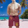 2024 Belgium Shorts Custom Soccer Beach Trunks,Belgium Fans Gifts Personalized Name & Number,Men Youth,S-3XL view 2