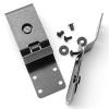 1 Set Deep Carry Pocket Clip Fits for Knife Case K Sheath, Custom Stainless Back Clip Waist Clip with 2 Sets Screws view 3