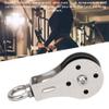 HUAOSN Silent Lifting Pulley, Fitness Equipment Beaannulus Suspending Wheel, Stainless Steel and Nylon for Indoor/Outdoor Use view 3