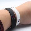 ZENRUIMING 4Pcs Korea Flag Silicone Bracelet, Outdoor Leisure Sports Stretchy Bracelet, Soccer Basketball Rugby Support Bracelet view 2