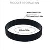 ZENRUIMING 4Pcs Korea Flag Silicone Bracelet, Outdoor Leisure Sports Stretchy Bracelet, Soccer Basketball Rugby Support Bracelet view 4