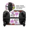 Obpoewk Bfdi-Battle for Dream-Island Travel Luggage Cover, Colorful Suitcase Luggage Protector, Washable Baggage Cover, Dustproof Protector Fits 18-32 Inch Luggage X-Large, Black view 4