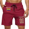 2024 Venezuela Shorts Custom Soccer Beach Trunks,Venezuelan Fans Gifts Personalized Name & Number,Men Youth,S-3XL view 1