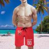 2024 Wales Shorts Custom Soccer Beach Trunks,Wales Fans Gifts Personalized Name & Number,Men Youth,S-3XL view 2
