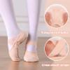 Bezioner Ballet Slippers for Girls Highly Elastic Girls Ballet Shoes Split Sole Dance Shoes for Toddler/Kid/Women Pink 7 view 3