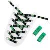 NineFit Basics Elastic Shoe Laces Press Metal Lock No Tie Shoelaces Flat Men And Women Casual Shoes Accessories Lazy Shoelace (Color : Green camouflage) view 1
