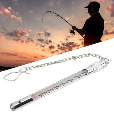 VGEBY Fishing Thermometer Stream Water Temperature Measurement Tools Fly Fishing Thermometer