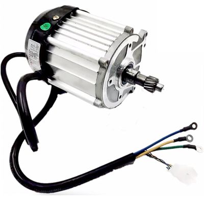 ZHOZHUT 1000W Electric Tricycle Motor 60V / 72V Electric Tricycle Sine Wave Motor, 5-Hole 16-Tooth Motor, Pure Copper Coil Aluminum Alloy Shell, for DIY Electric Tricycle and Quadricycle,1000w,72V