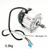 ZHOZHUT 1000W Electric Tricycle Motor 60V / 72V Electric Tricycle Sine Wave Motor, 5-Hole 16-Tooth Motor, Pure Copper Coil Aluminum Alloy Shell, for DIY Electric Tricycle and Quadricycle,1000w,72V view 3
