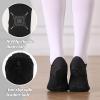 Bezioner Ballet Slippers for Girls Highly Elastic Girls Ballet Shoes Split Sole Dance Shoes for Toddler/Kid/Women Black 8.5 Little Kid view 4
