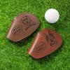 callie Personalized Golf Head Covers with Pets Photo, Custom Leather Golf Headcovers Iron Head Protective Covers 1pc, Golf Accessories Gifts view 3