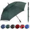 ZDSSM Automatic Open Golf Umbrella, 54/62/68/72 inch Extra Large Oversize Double Canopy Vented Stick Umbrellas, Windproof Waterproof Umbrella for Men And Women view 1