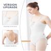 Daydance Camisole White Leotards for Women Ballet, Sleeveless Dance Tops Bodysuit for Recitals view 4