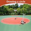 Kindevieft Basketball Court Marking Kit, Court Line Tape Machine, Paint Tape Applicator with Drawing Circle Kit, Used for Floor Markings Such As Tiles Concrete Asphalt view 4