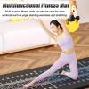Home Gym Workout Mats for Long Jump 50x200cm, Stretching Yoga Pad with Emoji, Kid Jump Rope Mat for Carpeted/Tiles/Smooth/Floor view 3