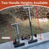 Basketball Court Marking Tool Kit, Playing Field Line Striping Machines, Tape Line Marking Tool, Adjustable Width, for Driveway, Asphalt or Concrete, Basketball Courts,45cm view 4