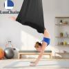 Aerial Silks Equipment for Aerial Yoga Aerial Dance Acrobatic Circus Arts 16.4 * 8.53FT Soft Durable Yoga Hammock Aerial Rig for All Skill Levels Load Capacity 440LB Black view 3