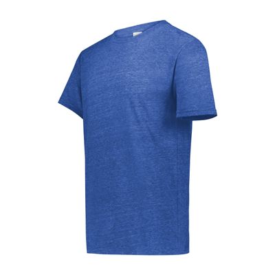 Augusta Sportswear Youth All-Day Core Basic Tri-Blend Tee, Royal Heather, L