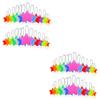 balacoo 52pcs Lightweight Reflective Pendants Star Shaped Design High Visibility Keychain Charms for Night Safety view 1
