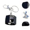 Aosekaa Pool Cue Chalk Holder Chalk Case with Keychain Lightweight Compact Practical Tool Chalk Boxes Chalk Pocket for Games Snooker, Black view 3