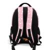 Zaaprint Cheer Pink School Backpack Waterproof Casual Pack for Hiking Camper Multi-Function Pack view 3