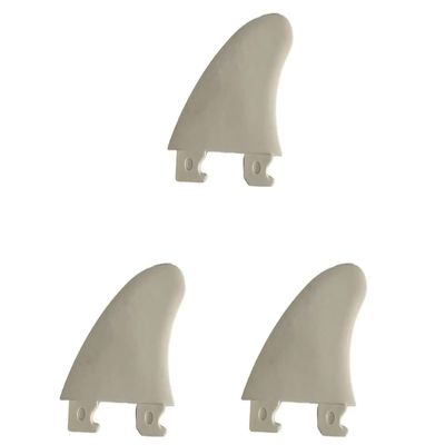 penpenlu 3 Inch Surf Fin Tool Less Style Surfing Accessories Surf Board Water Sports (Color: 3 PCS)