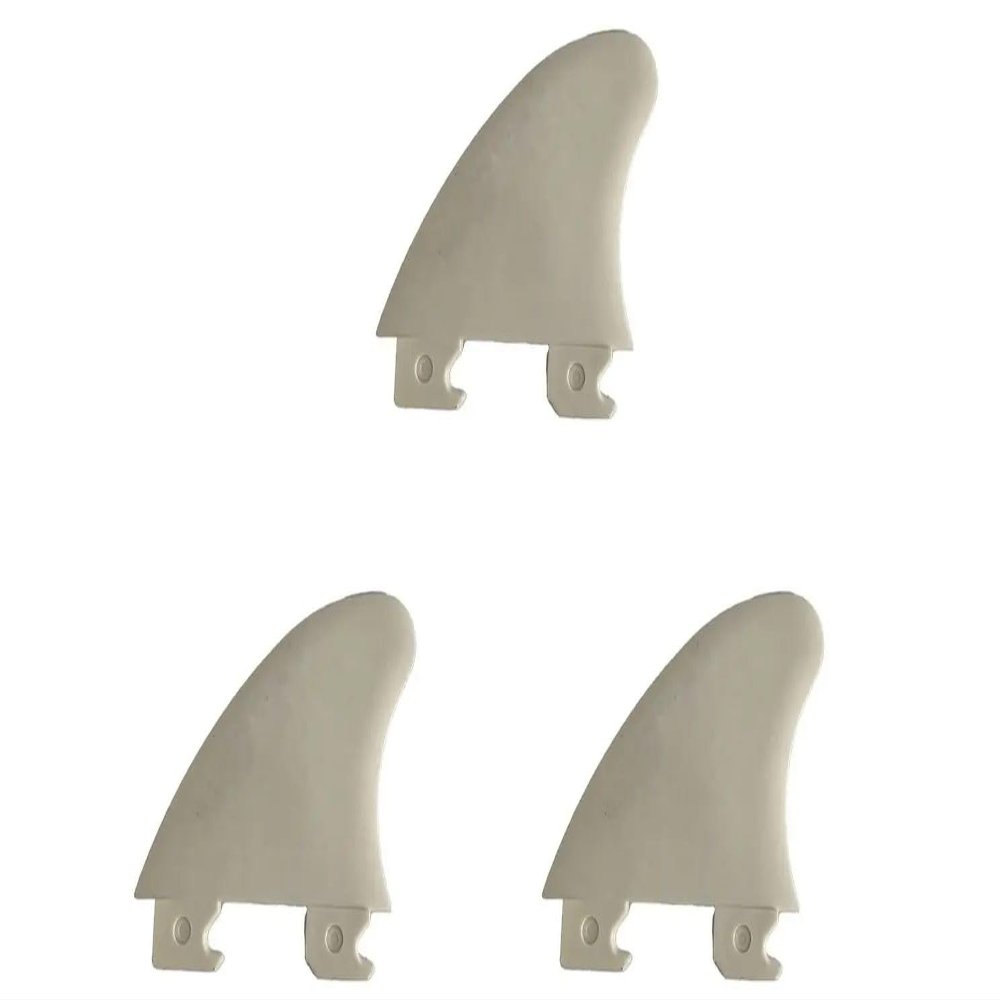penpenlu 3 Inch Surf Fin Tool Less Style Surfing Accessories Surf Board Water Sports (Color: 3 PCS)
