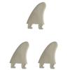 penpenlu 3 Inch Surf Fin Tool Less Style Surfing Accessories Surf Board Water Sports (Color: 3 PCS) view 1