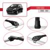 accessorypart Compatible with Ford Kuga (C394) 2008-2012 ACE-1 Car Roof Rack Cross Bar Black Aluminium 2 Bars view 4