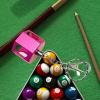 Aosekaa Pool Cue Chalk Holder Octagonal Chalk Case with Keychain, Pink view 3