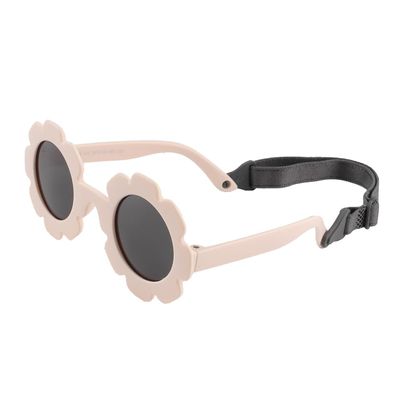 SJBNCai Baby flower Sunglasses with Strap girls Flexible Bendable Polarized Sunglasses for Infant Boys Girls 0-24 Months