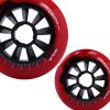 ZYANLING Inline Skate Wheels Outdoor & Indoor 4 Pack 100mm 85A Roller Hockey Wheels, Replacement Roller Skate Wheels for Speed Skating Skate view 2