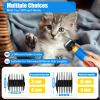 DilraTal Electric Sheep Shears Clippers Carpet Trimmer, Portable Animal Shave Grooming Farm, Farm Livestock Grooming Kit with Replaceable Blade for Dogs Cat Goat, 36W 6.9 * 1.7in, Aluminum Alloy view 3
