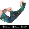 GRAXILON Personalized Arm Sleeve Customized Logo Name Breathable Sleeves Covers for Cycling Football Baseball, BlueViolet view 4