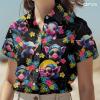 Farm Animal Print Short Sleeve Hawaiian Shirt, Funny Pattern Casual Button Shirt, Summer Shirt, Birthday Gifts view 4