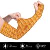 RUAYSNI Waffles Texture Cooling Arm Sleeves - Summer Sun Protection for Men Women - Ice Silk Cover for Outdoor Sports, Baseball, Cycling, Golf, Running view 3