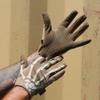 TACLAB Reaper Skeleton Gloves - Thin and Lightweight for Summer, Airsoft, Paintball, Cycling, Motorcycle, Multipurpose (Coyote, L) view 2