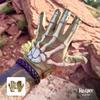 TACLAB Reaper Skeleton Gloves - Thin and Lightweight for Summer, Airsoft, Paintball, Cycling, Motorcycle, Multipurpose (Coyote, L) view 4