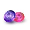 NineFit Basics Roller Skate Wheels Indoor/Outdoor Inline Wheels 85A 68mm 70mm 72mm Inline Replacement Wheels Pink and Purple 8 Pack view 3