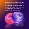 NineFit Basics Roller Skate Wheels Indoor/Outdoor Inline Wheels 85A 68mm 70mm 72mm Inline Replacement Wheels Pink and Purple 8 Pack view 4