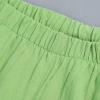 BIVENANT Elastic Waist Pants for Women Wide Leg Cropped Pants for Women Linen Pants for Women Cotton Pants for Women Capri Pants for Women Casual Summer Loose Pants for Women view 4