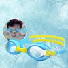 JunnKay Swimming Goggles for Kids Crystal Clear Vision No Leak Anti Fog UV Protection Swim Goggles Free Protection Case for Children Teens Cute Cartoon Styles Rainbow SG7B view 2