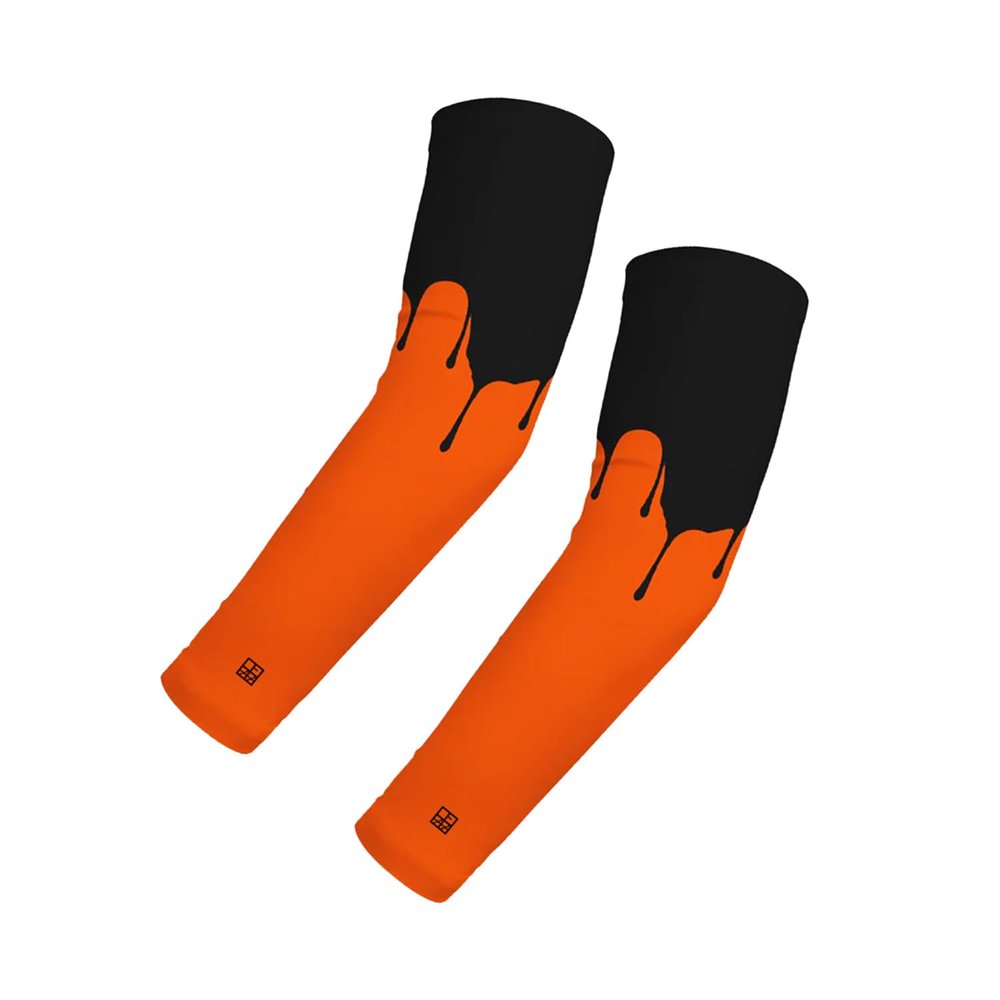 DEHAHA Kids Youth Drip Arm Sleeves for Girls Boys Football Cycling Activities,Youth Small