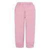 BIVENANT Pink Elastic Waist Pants Wide Leg Cropped Pants Linen Pants Cotton Pants Capri Pants for Women Casual Summer view 4