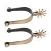 Changor Cowboy Spurs Horse Spurs Zinc Alloy Vintage Proof with Riding Equipment view 4
