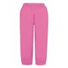 BIVENANT Pink Cotton Pants Casual Pants Summer Pants Capri Pants Elastic Waist Pants Cropped Wide Leg Pants Linen Trousers for Women view 4