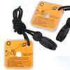 TUEQE Signal Mirror,Outdoor Multifunctional Survival Emergency Rescue Reflective Signal Mirror Tool Portable Practical Self-Help Tool for Camping,Hunting,Skiing,Hiking,2.24 * 2.24 * 0.27 inch,2pcs view 1
