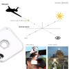 TUEQE Signal Mirror,Outdoor Multifunctional Survival Emergency Rescue Reflective Signal Mirror Tool Portable Practical Self-Help Tool for Camping,Hunting,Skiing,Hiking,2.24 * 2.24 * 0.27 inch,2pcs view 2