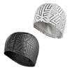 HAOZAIKEJI 2 Pack Swim Cap PU Waterproof Swimming Cap High Elastic Bathing Cap Men Women Swimming Beach Cap for Short Long Hair view 2