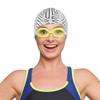 HAOZAIKEJI 2 Pack Swim Cap PU Waterproof Swimming Cap High Elastic Bathing Cap Men Women Swimming Beach Cap for Short Long Hair view 4